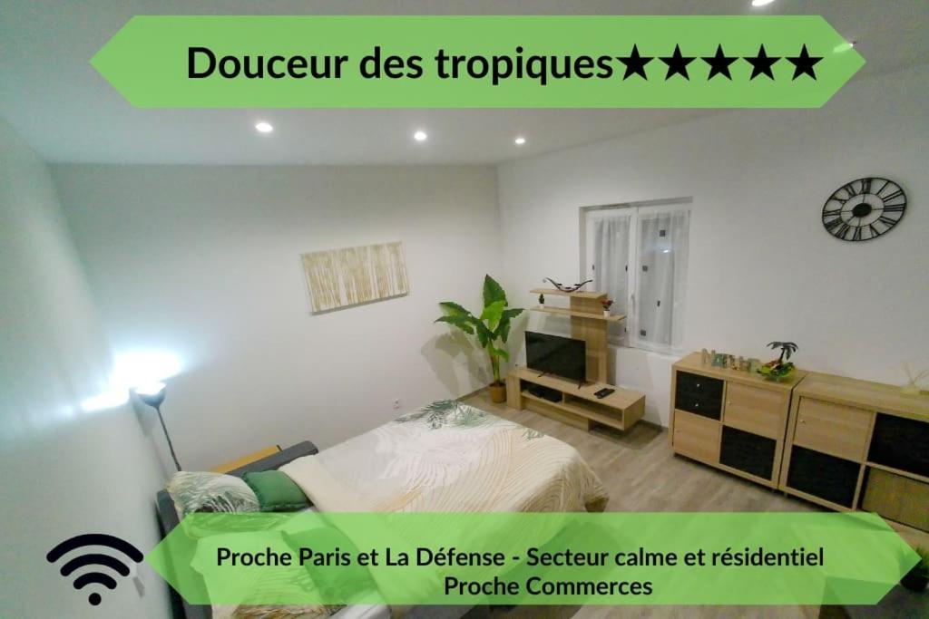 *Douceur Des Tropiques*Parisis Leilighet Argenteuil Eksteriør bilde